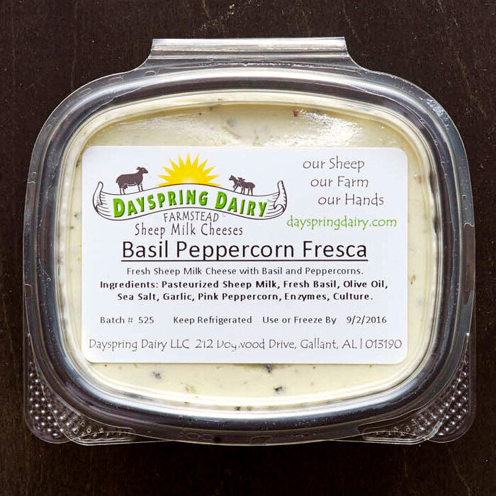 Basil Peppercorn Fresca