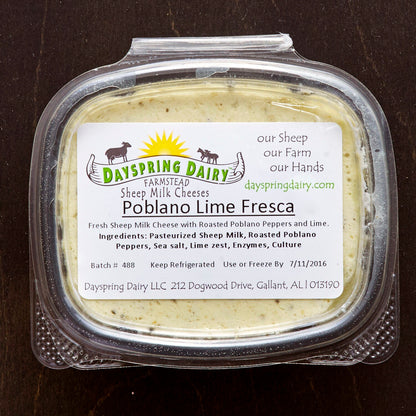 Poblano Lime Fresca